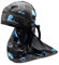 Deep Dish Wave Silk Durag 360 Wellen Training, Schwarz, Einheitsgr��e