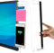 Ruzister 2 Stück Büro-Schreibtisch-Zubehör, Monitor, Memoboard, Computer-Nachrichtentafel, Bürobedarf für Damen/Herren, Computer-Haftnotizenhalter mit Telefon Halter