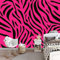 Genérico Papel Pintado Estampado de cebra Fotomurales tejido no tejido Animales salvajes 200 x 140 cm Fotomurales Decorativos Pared Papel de Pared Efecto 3D Decorativo Salon Papel Tapiz Cocina