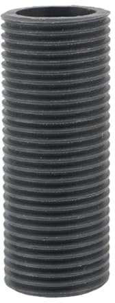HBGNZU Vollgewinde-PVC-Rohr for Aquarium, verlängerte Verbindung, Außengewinde, verlängerte Entwässerung(5cm Long,1l2 inch)
