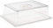 APS GN Abdeckhaube, passend für GN 1/2 Tabletts, 32,5 x 26,5 cm, H: 9,5 cm, glasklarer Kunststoff, nahezu unzerbrechlich, ohne Tablett, aus Polycarbonat