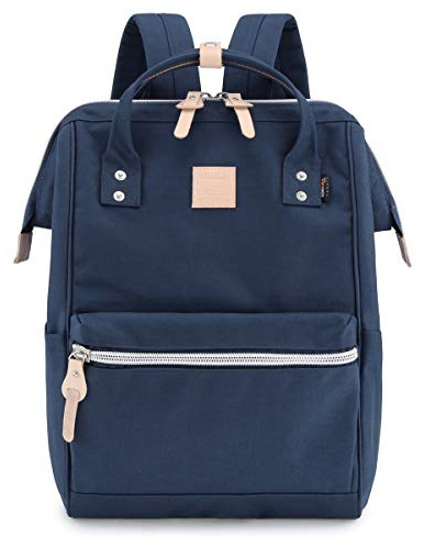 Himawari Zaino da viaggio per computer portatile, con porta di ricarica USB, grande borsa da dottore, zaino universitario unisex, Large, Zaini da viaggio