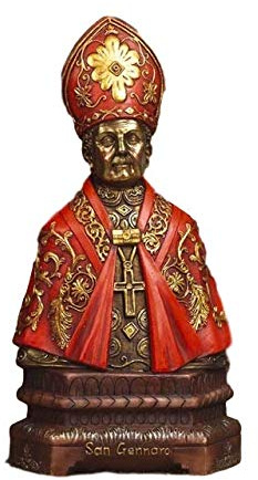 Paben, Statue San Gennaro 20 cm, aus Kunstharz