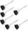 6x Nylonbürste Nylon Topfbürsten 15mm für Dremel Proxxon Schleifer Zubehör
