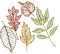 Sizzix Thinlits Stanzschablone Funky Foliage