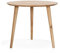 moebel-eins ASCON Esstisch, rund, Material Massivholz, Wildeiche, 75 cm