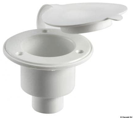 OSCULATI Vano per Doccia Bianco + Tappo/Guarnizione