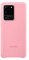 Samsung Silicone Smartphone Cover EF-PG988 für Galaxy S20 Ultra Handy-Hülle, Silikon, Schutz Case, stoßfest, dünn und griffig, pink