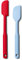 OXO 11299800 Good Grips 2 Piece Silicone Spatula Set, red/seltzer