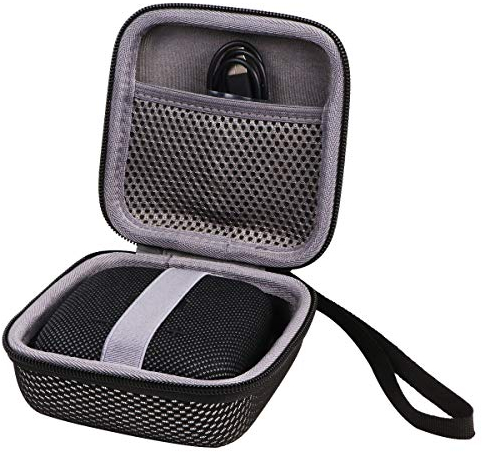 Aenllosi Hart Tasche Hülle für Tribit StormBox Micro 2/1 Bluetooth Lautsprecher (Black,Nur Tasche)