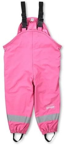 Sterntaler Unisex Kinder Regenträgerhose Gefüttert Rain Pants, Rosa, 104