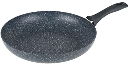 Russell Hobbs RH00843EU Nightfall Stone Frying Pan 30cm - Non-Stick, Induction Hob Fry Pan, Lightweight Aluminium, Soft Grip Handle, PFOA Free, Suitable For All Stoves, Blue Granite, Dishwasher Safe