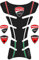 Tankpad / Tankschutz aus Kunstharz, 3D, für Motorrad Ducati Carbon Italien + 4 Schilder Título