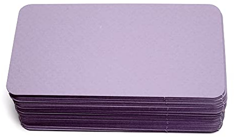 PPAPPAPPIYO Karteikarten, blanko, 8,9 x 5 cm, 100 Stück, Papier – blanko (Orchidee).
