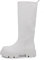 IF Fashion Stivali Anfibi Alti Scarpe da Donna Alti ginocchio Equitazione Platform Carro armato Carrarmato G662 Bianco N.37