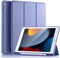 Vobafe Coque Compatible avec iPad 9ème/8ème/7ème Génération, Modèle 2021/2020/2019, Housse Étui avec Pencil Holder pour iPad 10.2, Veille/Réveil Automatique Bleu Violet
