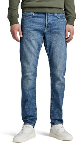 G-STAR 3301 Regular Tapered Jeans, Jeans Uomo, Blu (Faded Harbor 51003-c967-d331), 32W / 32L