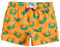 MaaMgic Kleine Jungen Badeshorts Schnelltrocknend Boardshorts mit Mesh-Futter Taschen und Verstellbarem Tunnelzug MEHRWEG,Orange gelb Krokodil,3 Jahre