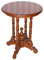 Tisch rund Beistelltisch Mahagoni Blumentisch Telefontisch Antik Flurtisch 49 cm mar261 Palazzo Exklusiv