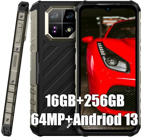 Ulefone Armor 22 Pro 256GB+16GB Rugged Smartphone Android 14, 64MP Visione Notturna IR Telefono Rugged, 6600mAh 33W, 6.58FHD+ Cellulari Resistente IP68, Dual SIM 4G LTE Telefono Robusto, NFC OTG GPS