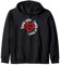 Keep Calm Emily is Here, lustiges Design mit Namen Grunge Rose Kapuzenjacke