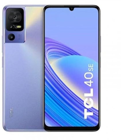 TCL 40 SE 256GB - Smartphone de 6.75 (Pantalla 90Hz, 6GB-256GB, Ampliable MicroSD, Dual SIM, Cámara 50MP, Batería 5010mAh, Doble Altavoz estéreo, Android 13.) Twilight Purple