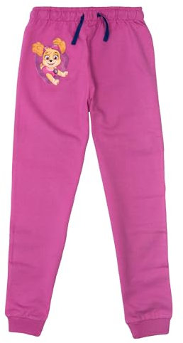 United Labels Paw Patrol Pantalon de jogging pour fille – Pantalon de survêtement pour enfant Rose, Rose, 98 cm-104 cm