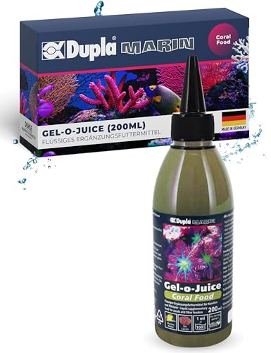 Dupla Marin Gel-o-Juice Coral Food, 200 ml - flüssiges Ergänzungsfuttermittel für Korallen und niedere Tiere