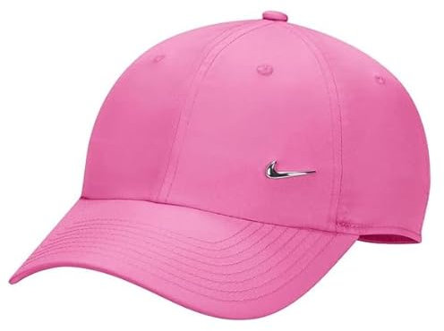 Nike Unisex Kinder DriFit Club Unstructured Metal Swoosh Kappe, Magic Flamingo, one Size