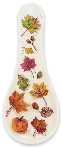 Autumn Leaves Design - Melamine Spoon Rest