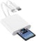 Lecteur Carte SD iPhone, 2 en 1 Lightning to SD Card Reader, Lightning SD Card Reader, Adaptateur Carte SD iPhone, Adaptateur Appareil Photo iPhone, Adaptateur iPhone Carte SD, Adaptateur SD iPhone