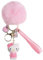 LQIOACU 1 Stück Schlüsselanhänger plüsch, H Kitty schlüsselanhänger, Taschen charms, Schlüsselanhänger rosa