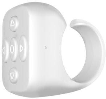 Vocdikficy Mouse Bluetooth Wireless per Aria Mobile Selfie Lazy Remote Control per Pad e Telefono, A Scorrimento Remoto B