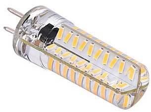 WELSUN G6.35 LED Bulbs Bi-pin Lights 5W 80 SMD 4014 450 lm Warm White / Cool White T Dimmable / Decorative AC 220 V 1Pcs ( Light Source Color : Cool White , Voltage : 220V )