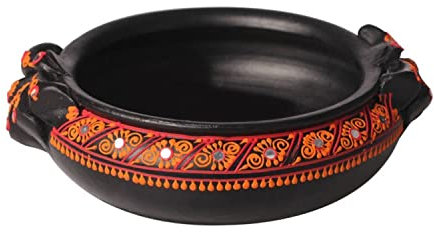 Shabana Art Potteries Urli - 1 Piece, Black