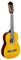 J & D CG-1 1/2 NT Konzertgitarre, 1/2 Gitarre Classic, Classical Guitar mit Natural Fichtendecke, Akustik-Gitarre, ideal zum Gitarre lernen