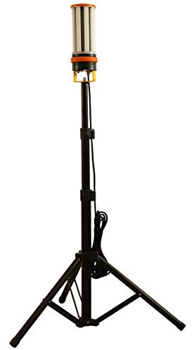 Choen 240V 60W Led Tripod Work Light Site Light,6500 Lumen 360°Lighting for Contractor and Family.Also Used for Outside Event/Party