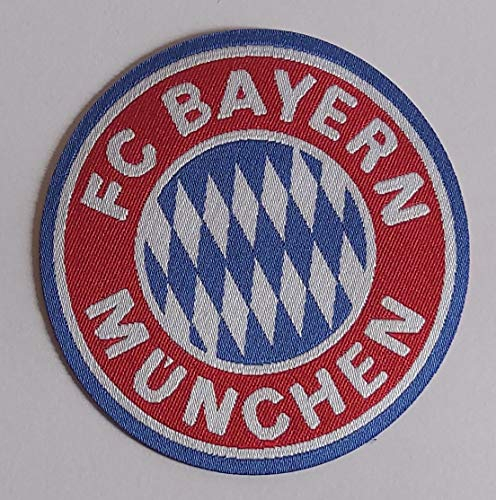 CENTRO RICAMI RICAMIFICIO INDUSTRIALE ITALIANO DAL 1989 Centro Ricami Patch-Toppa Microricamata in HD/Jacquard (Alta Definizione) Bayern Zum Aufbügeln, Mikrodraht, Diametro : cm.7,5