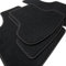 teileplus24 NL-164 Fußmatten kompatibel mit BMW 3er E30 Cabrio 1982-1994 Premium Automatten 4-teilig Nubuk, Bandeinfassung:Schwarz