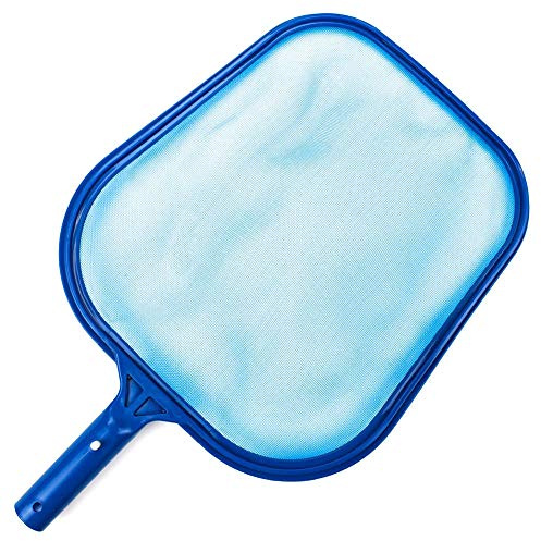 Yicare Pool Kescher Schwimmbad Kescher Reinigungsset Kescher Leaf Skimmer Net Laubkescher Pool Kescher-Aufsatz Oberflächenkescher für Spas Schwimmbäder Whirlpools Aquarien