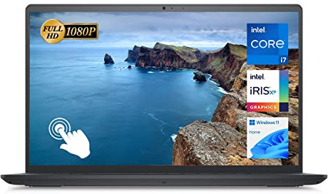 Dell Inspiron 3530 Premium Laptop, 15.6 Full HD Touchscreen, Intel Core i7-1355U, 16GB RAM, 512GB SSD, Webcam, HDMI, Wi-Fi 6, Bluetooth, Windows 11 Home, Black