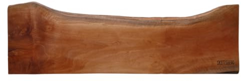SKOTTSBERG Servierbrett Wood Works 80 x 25 x 3 cm Braun Holz