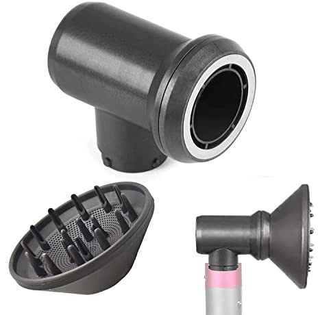 Diffusor und Adapter für Dyson Airwrap Styler HS01 HS05, für Airwrap Styler in eine Haarfön Kombination