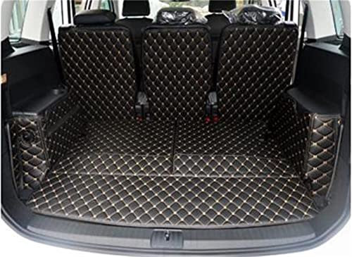 pclele Bandeja Maletero para Touran 7 Asientos 2016-2022 Alfombrillas Especiales Maletero De Coche Alfombras para Maletero Forro De Carga Fundas para Equipaje Alfombrilla Antideslizante