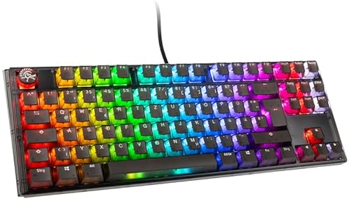 Ducky One 3 Aura Black TKL Gaming Tastatur, RGB LED - Kailh Jellyfish Y