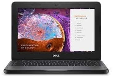 Dell Chromebook 11-3110 11.6 4GB 32GB eMMC Celeron® N4500 2GHz ChromeOS, Black (Renewed)
