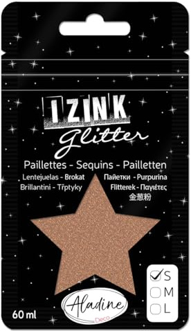 Aladine - Izink Glitter Gold Kupfer 60 ml