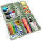 8 Stücke Schubladen Organizer,Oganizer Aufbewahrungsbox für Zuhause,Waschbare Aufbewahrungsbox,Bade Make-up Organizer,Büro & HomeAufbewahrungsbox(Blau)