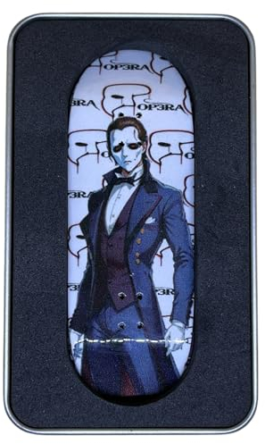 Leefai Pro Fingerboard Deck 34 * 96mm Op3ra V2 Handmade Wood Decks 5 Layer UV Printing Graphic (The Premier)