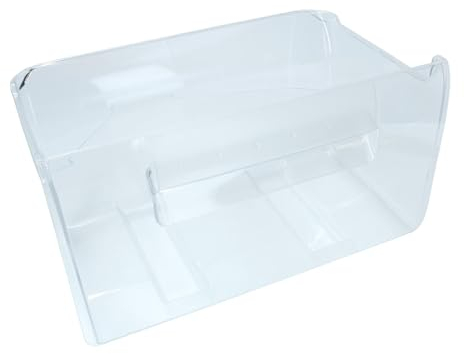 KGA SUPPLIES Lower Freezer Draw Compatible with Hoover Fridge Freezers HSC17155BE, HSC17155SE, HSC17155WE